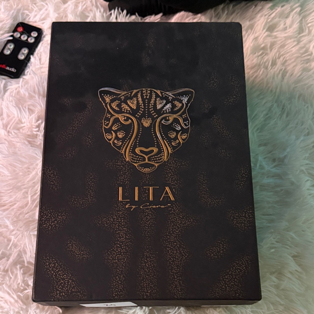 LITA by Ciara Women's Sneakers - Black and Gold